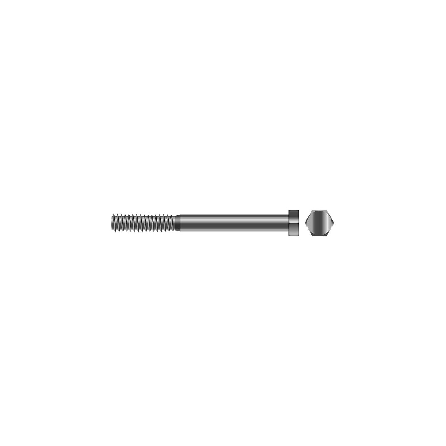 Cap Screw - Hex Head, 1/4-20 x 1/2"